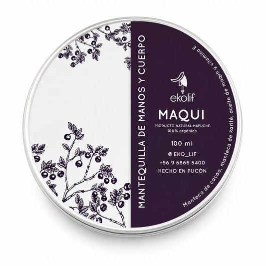 Mantequilla de Manos y Cuerpo de Maqui Ekolif