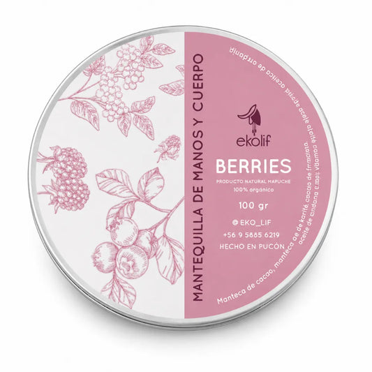 Mantequilla de Manos y Cuerpo Berries Ekolif