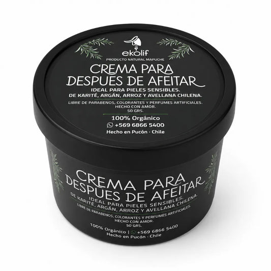 Crema Facial para Despues de Afeiter Ekolif
