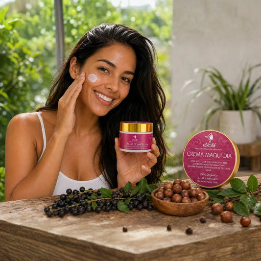 Crema Maqui Día Ekolif – Antiedad natural + protección diaria | Rostro y cuello