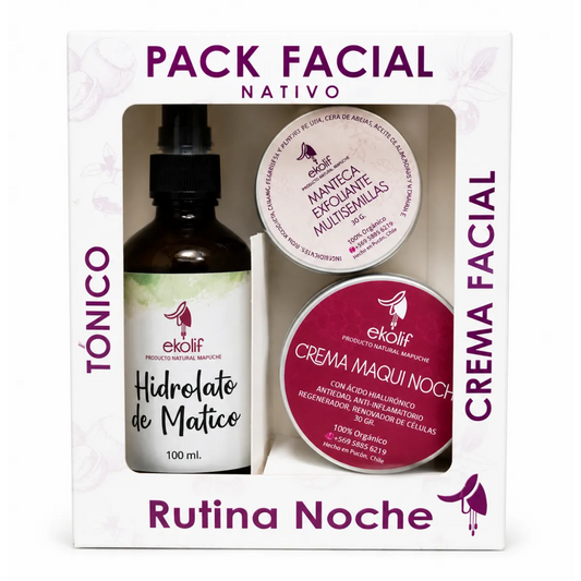 Pack Facial Nativo Ekolif – Rutina Noche