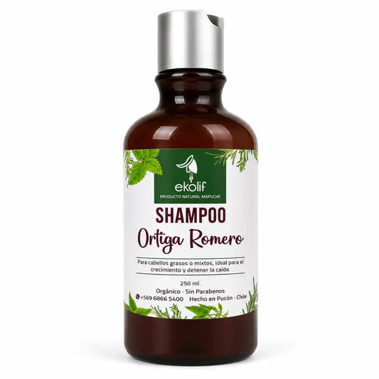 Shampoo Líquido Ortiga & Romero Ekolif