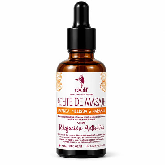 Aceite de Masajes Relajación & Anti Estrés Ekolif